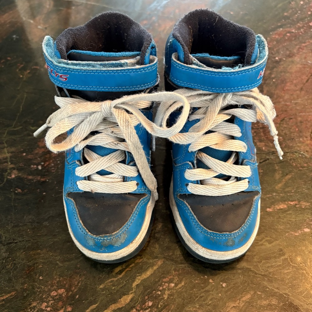 Heelys Kids Blue and Black Hightop Sneakers